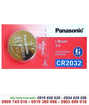 Panasonic CR2032; Pin 3v lithium Panasonic CR2032 _Indonesia 